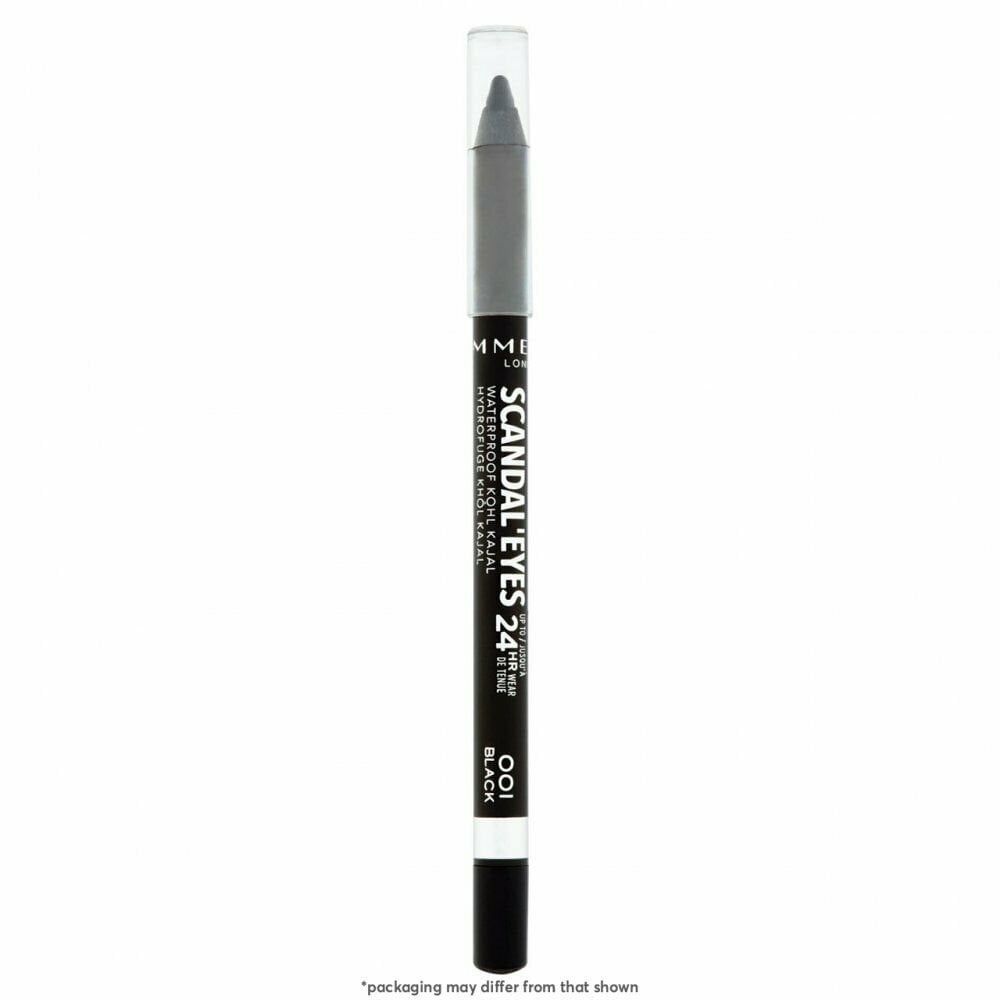 Rimmel London Rimmel London Scandal'Eyes 24H Waterproof Khol Kajal - 001 Black - Health & Beauty > Personal Care > Cosmetics > Makeup > Eye Makeup > Eyeliner Eyeliner