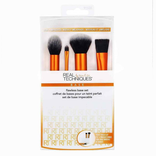 Real Techniques Real Techniques Flawless Base Makeup Brush Set -