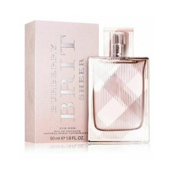 Burberry Burberry Brit Sheer For Women 50ml EDT Spray - Health & Beauty > Personal Care > Cosmetics > Perfumes & Colognes > Eaux De Toilette EDT