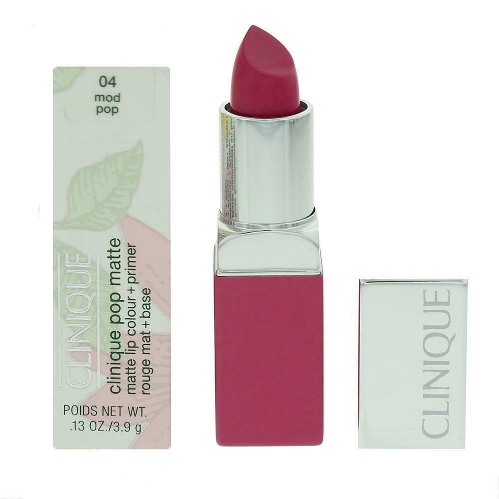 Clinique Pop Matte Lip Colour + Primer 3.9G - 04 Mod Pop
