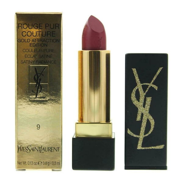YSL YSL Rouge Pur Couture Gold Attraction Edition Lipstick 3.8G - 9 Rose Stiletto -