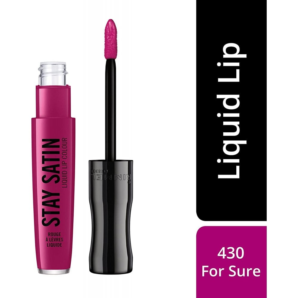 Rimmel London Rimmel Stay Satin Liquid Lip Colour Lipstick 5.5ml - 430 For Sure - Health & Beauty > Personal Care > Cosmetics > Makeup > Lip Makeup > Lipsticks Lipstick