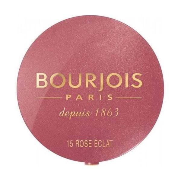 Bourjois Bourjois Little Round Pot Blush Blusher With Mirror And Brush - 15 Rose Eclat - Health & Beauty > Personal Care > Cosmetics > Makeup > Face Makeup > Foundations & Concealers EYESHADOW