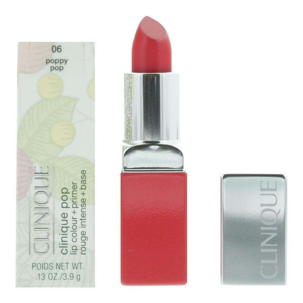 Clinique Clinique Pop Lip Colour + Primer 3.9G - 06 Poppy Pop - Health & Beauty > Personal Care > Cosmetics > Makeup > Lip Makeup > Lipsticks .