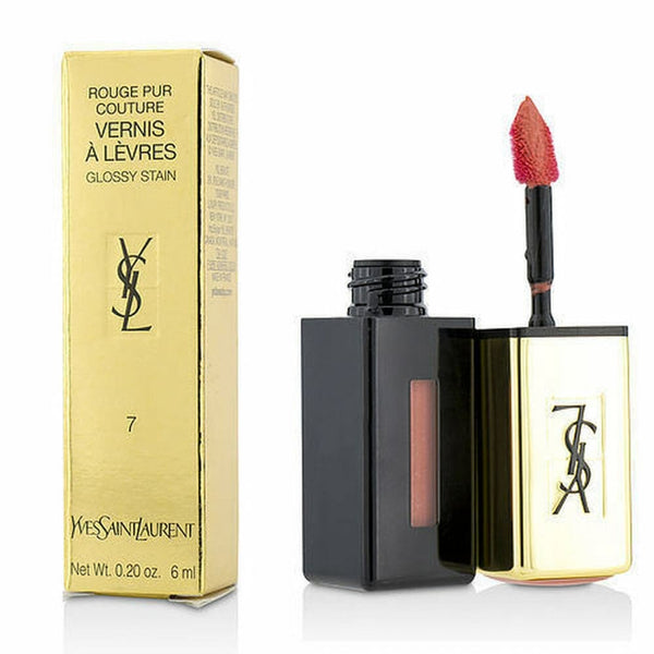 YSL YSL Vernis A Levres Glossy Satin - 7 Corail Anquatique -