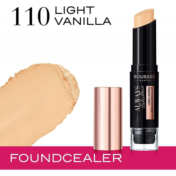 Bourjois Bourjois Always Fabulous 24H 2-In-1 Foundation & Concealer - 110 Vanille Clair -