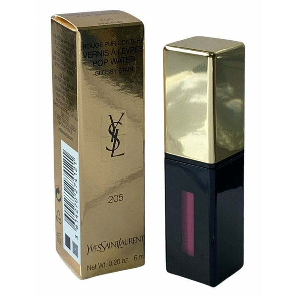 YSL YSL Vernis A Levres Pop Water Glossy Stain - 205 Pink Rain -