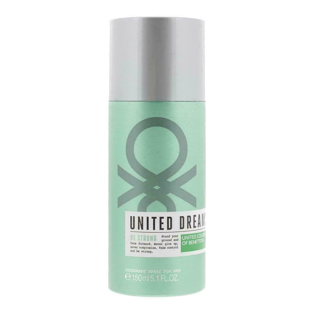 Benetton Benetton United Colors Of Benetton United Dreams Be Strong Deodorant Spray 150ml - Health & Beauty > Personal Care > Deodorants & Anti-Perspirant > Deodorants Deodorant Spray