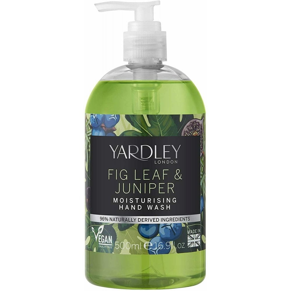 Yardley Yardley Fig Leaf & Juniper Milk Botanical Hand Wash 500ml - Health & Beauty > Personal Care > Cosmetics Hand Wash