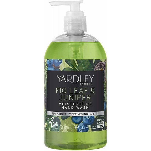 Yardley Yardley Fig Leaf & Juniper Milk Botanical Hand Wash 500ml - Health & Beauty > Personal Care > Cosmetics Hand Wash