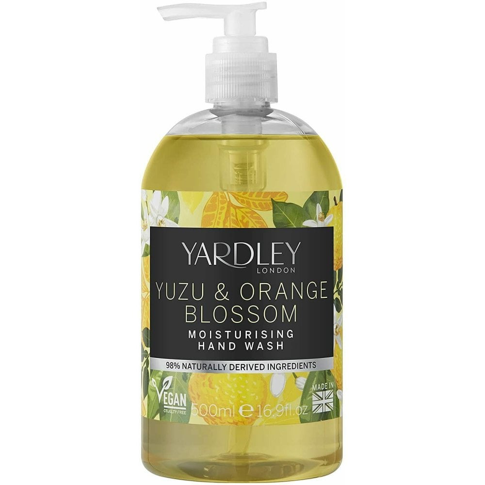 Yardley Yardley Yuzu & Orange Blossom Botanical Hand Wash 500ml - Health & Beauty > Personal Care > Cosmetics Hand Wash