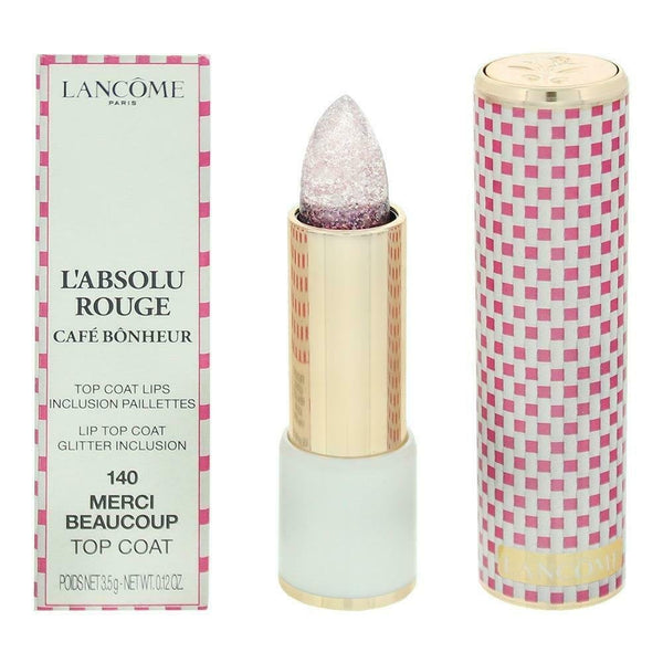 Lancome Lancome L'Absolu Rouge Cafe Bonheur Lip Top Coat 3.5G - 140 Merci Beaucoup - Health & Beauty > Personal Care > Cosmetics > Makeup > Lip Makeup > Lipsticks Top Coat