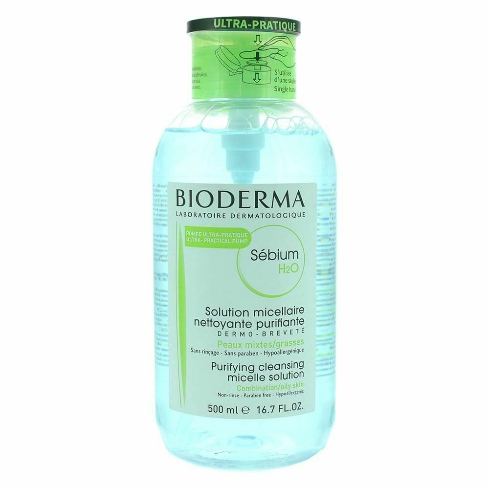 Bioderma Bioderma Sebium H2O Purifying Cleansing Micelle Solution 500ml Pump -
