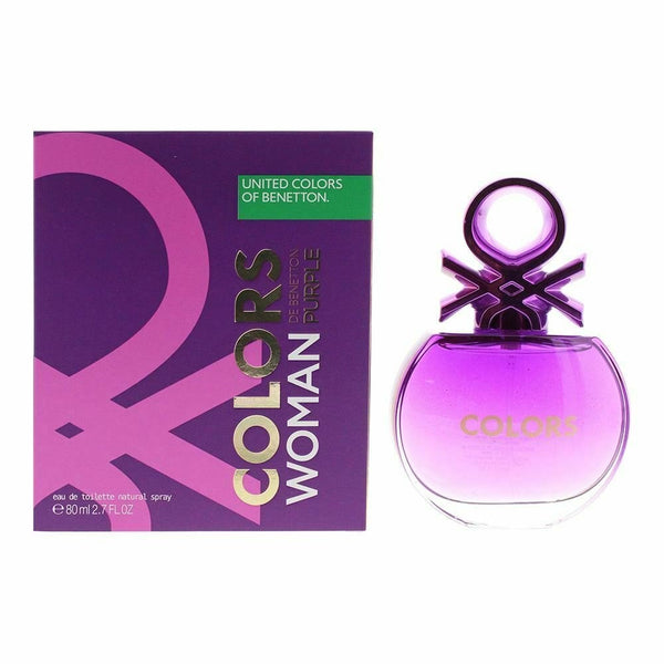 Benetton Benetton Colours De Benetton Purple 80ml EDT Spray - Health & Beauty > Personal Care > Cosmetics > Perfumes & Colognes > Eaux De Toilette EDT