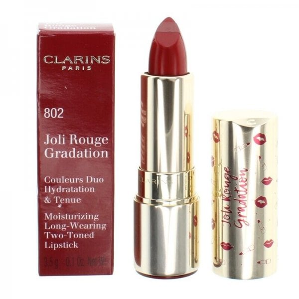 Clarins Clarins Limited Edition Joli Rouge Lipstick - 802 Red - Health & Beauty > Personal Care > Cosmetics > Makeup > Lip Makeup > Lipsticks Lipstick