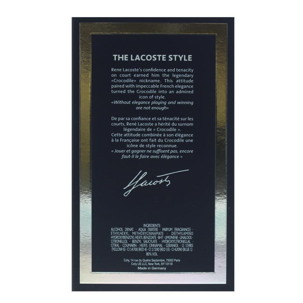 Lacoste Lacoste L'Homme 150ml EDT Spray - Health & Beauty > Personal Care > Cosmetics > Perfumes & Colognes > Eaux De Toilette EDT