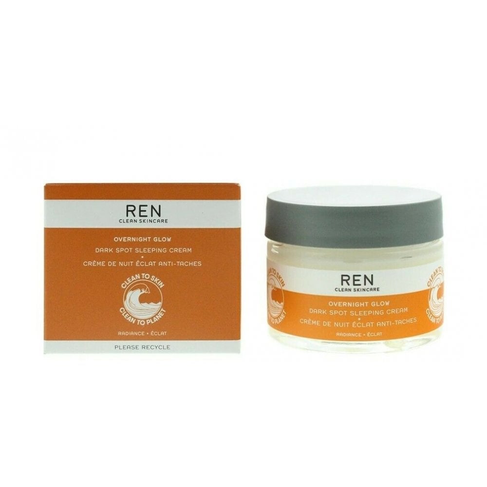 Ren Ren Clean Skincare Overnight Glow Dark Spot Sleeping Cream 50ml - Health & Beauty > Personal Care > Cosmetics > Skin Care > Lotions & Moisturizers Cream