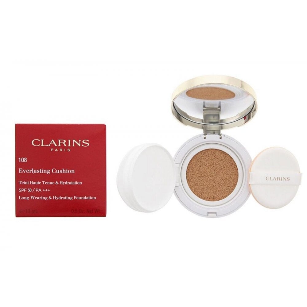 Clarins Clarins Everlasting Cushion Foundation SPF50 - 108 Sand -