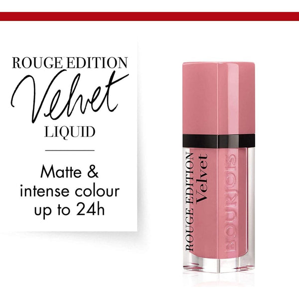 Bourjois Bourjois Rouge Edition Velvet Lipstick 7.7ml - 10 Don'T Pink Of It - Health & Beauty > Personal Care > Cosmetics > Makeup > Lip Makeup > Lipsticks Lipstick
