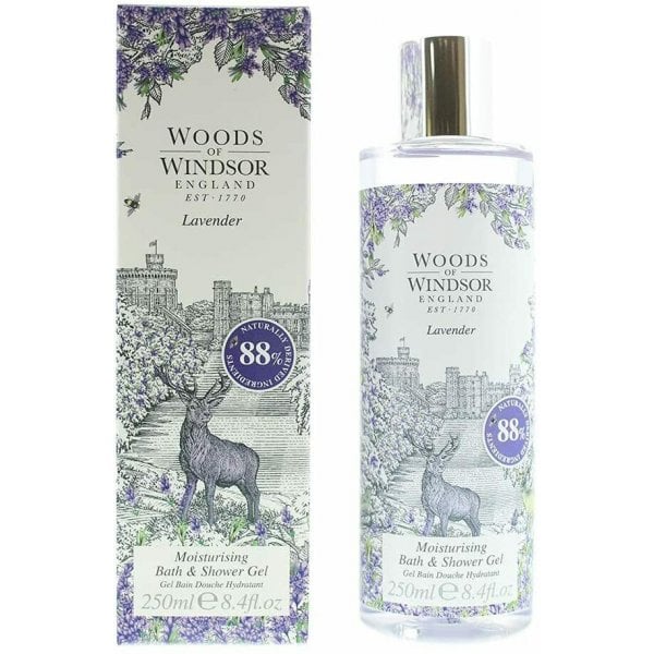 Woods Of Windsor Woods Of Windsor Lavender Bath & Shower Gel 250ml - Health & Beauty > Personal Care > Cosmetics > Bath & Body > Body Wash Bath And Shower