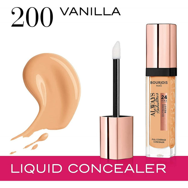 Bourjois Bourjois Always Fabulous Extreme Resist Full Coverage Concealer - 200 Vanilla -