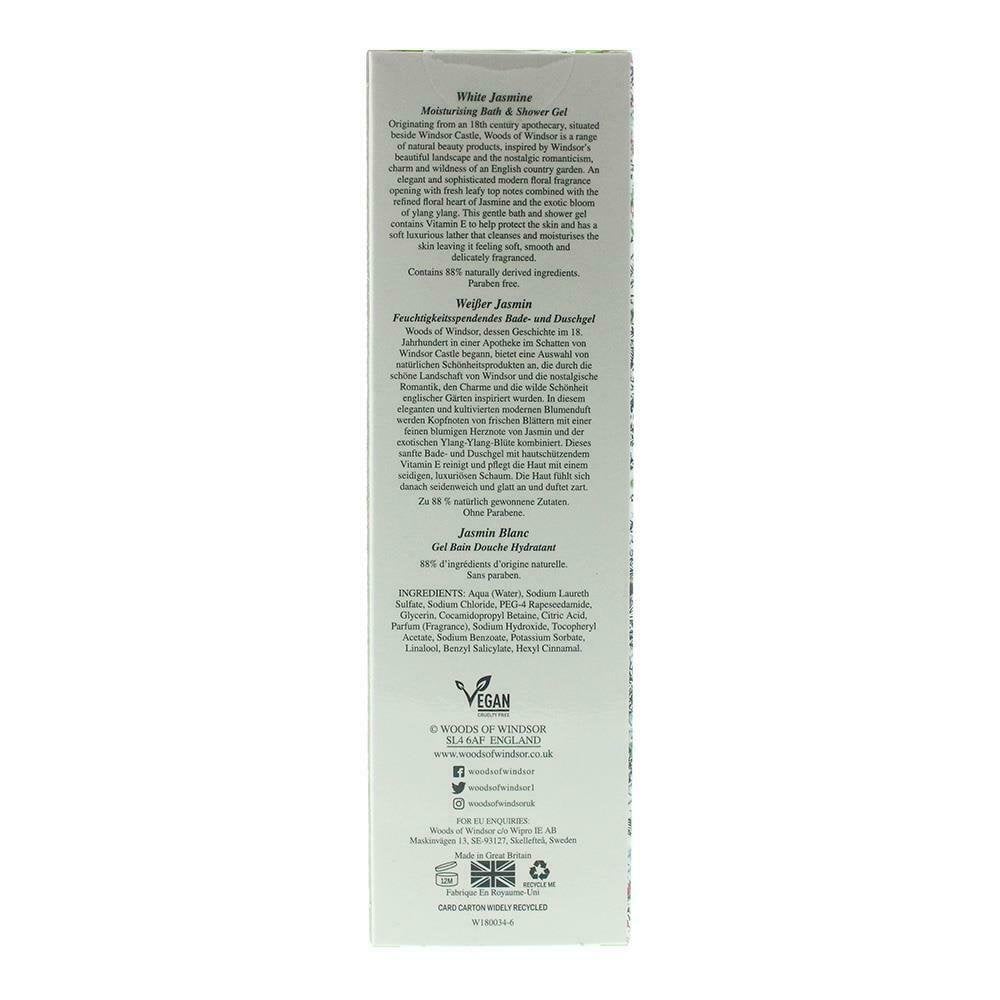 Woods of Windsor Woods Of Windsor White Jasmine Bath & Shower Gel 250ml - Health & Beauty > Personal Care > Cosmetics > Bath & Body > Body Wash Bath And Shower