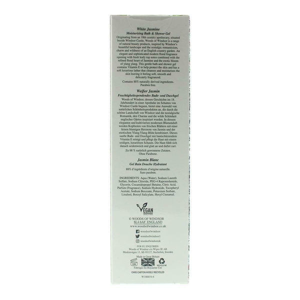 Woods of Windsor Woods Of Windsor White Jasmine Bath & Shower Gel 250ml - Health & Beauty > Personal Care > Cosmetics > Bath & Body > Body Wash Bath And Shower