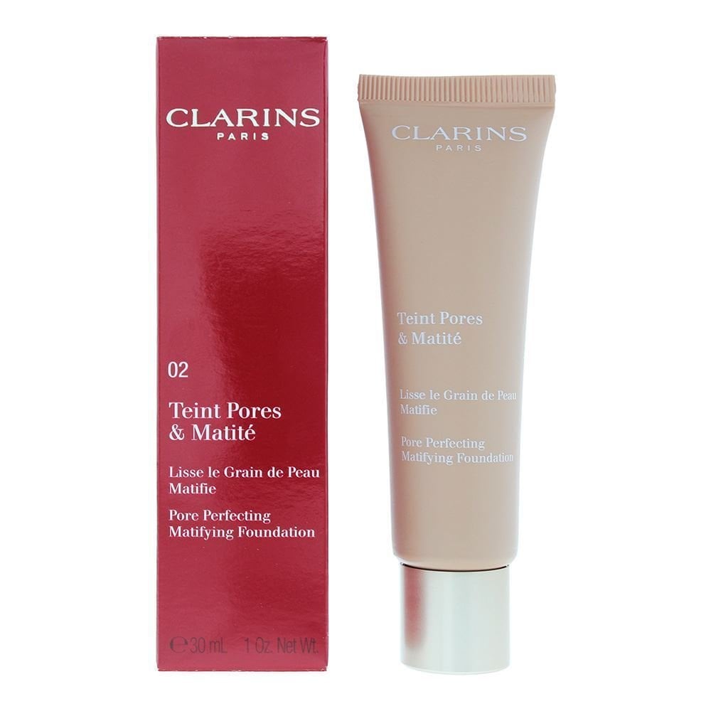 Clarins Clarins Pore Perfecting Matifying Foundation 30ml - 02 Nude Beige -
