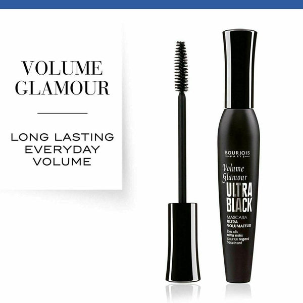 Bourjois Bourjois Volume Glamour Long Lasting Volumizing Mascara 12ml - Ultra Black - Health & Beauty > Personal Care > Cosmetics > Makeup > Eye Makeup > Mascaras Mascara