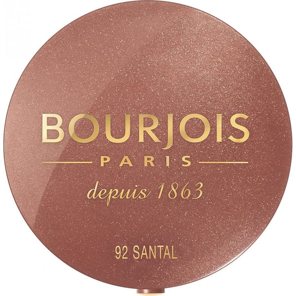 Bourjois Bourjois Little Round Pot Blush Blusher With Mirror And Brush - 92 Santal - Health & Beauty > Personal Care > Cosmetics > Makeup > Face Makeup > Foundations & Concealers EYESHADOW