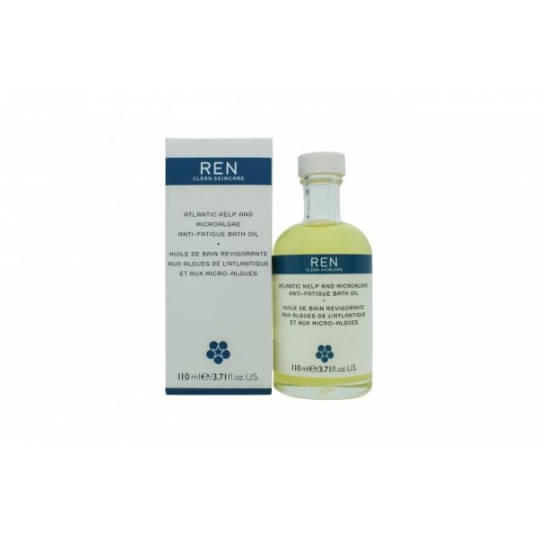 Ren Ren Skincare Atlantic Kelp And Microalgae Anti-Fatigue Bath Oil 110ml -