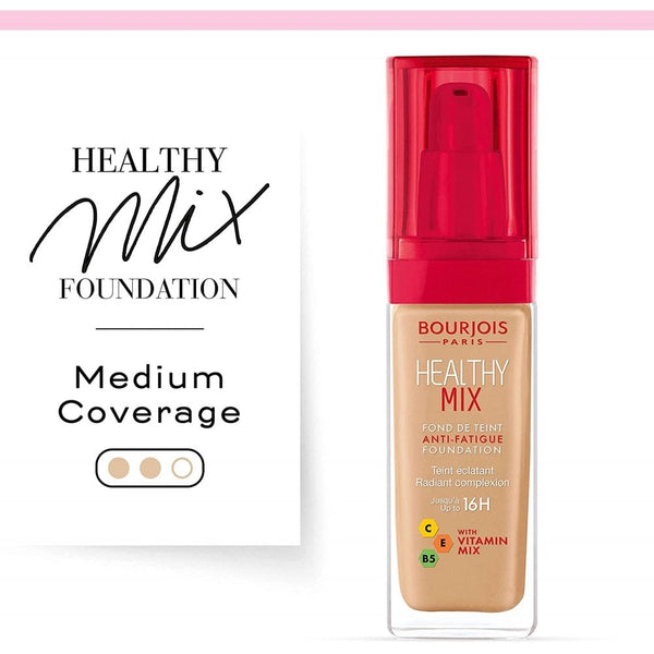 Bourjois Healthy Mix Anti-Fatigue Medium Coverage Liquid Foundation - 54 Beige