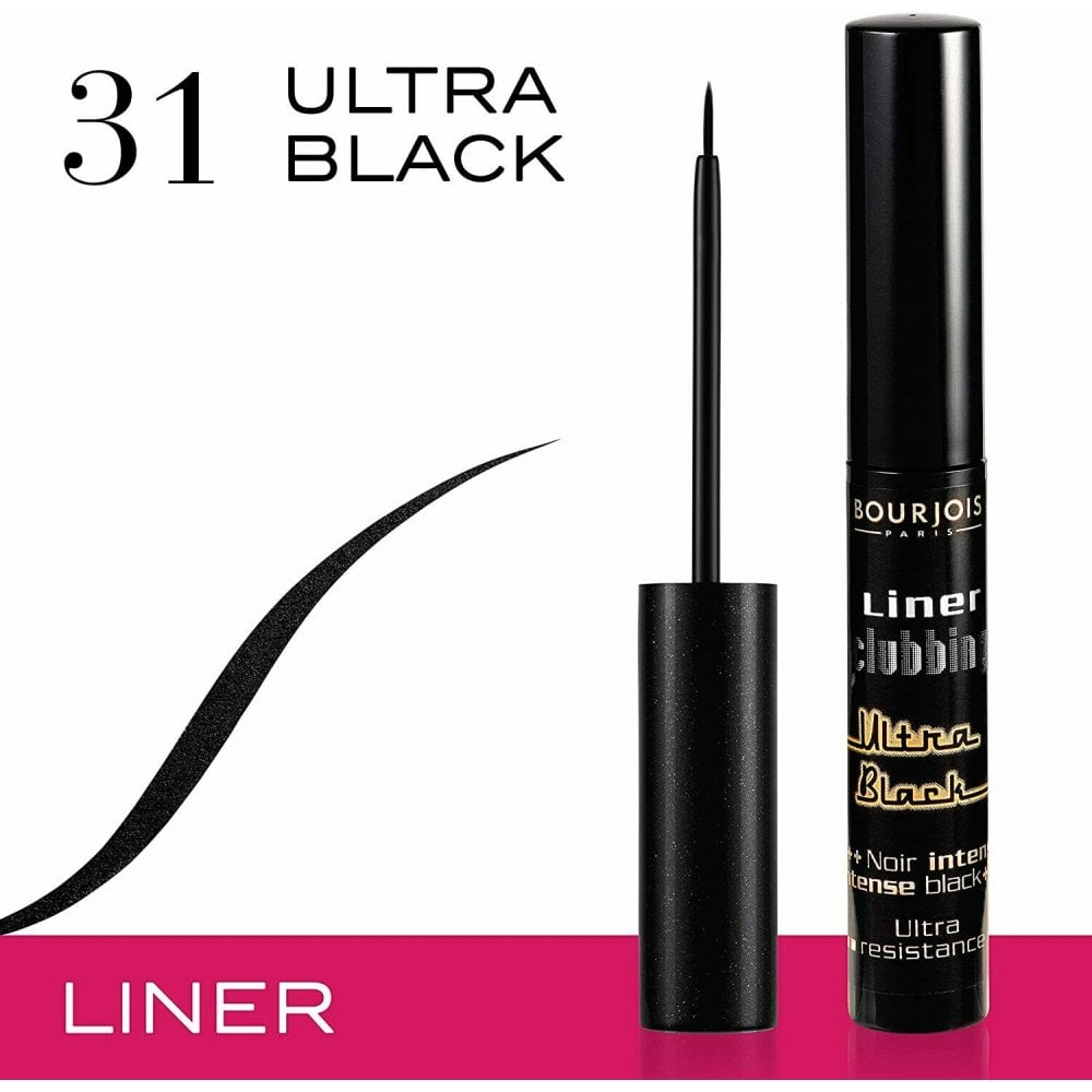 Bourjois Bourjois Liner Clubbing Liquid Eyeliner 4ml - 31 Ultra Black -