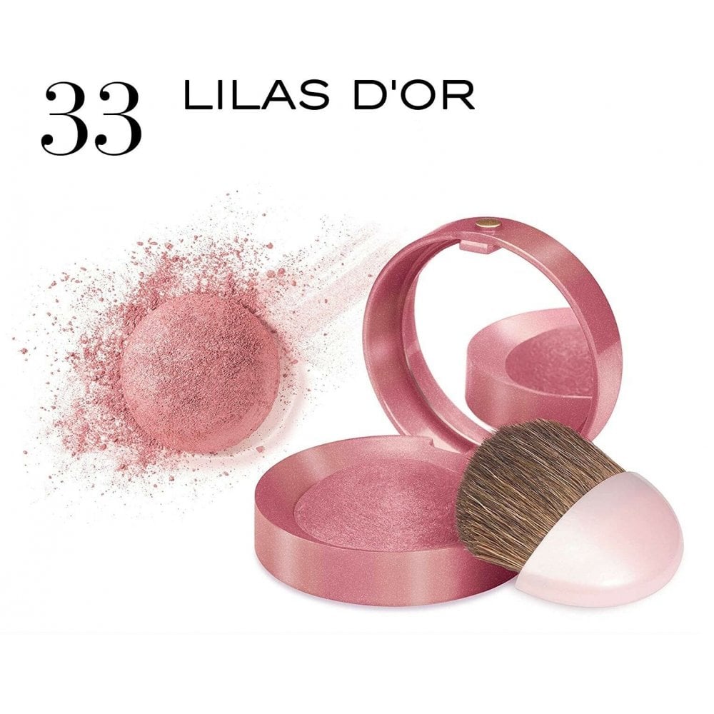 Bourjois Bourjois Little Round Pot Blush With Mirror And Brush - 33 Lilas Dor - Health & Beauty > Personal Care > Cosmetics > Makeup > Face Makeup > Blushes & Bronzers EYESHADOW