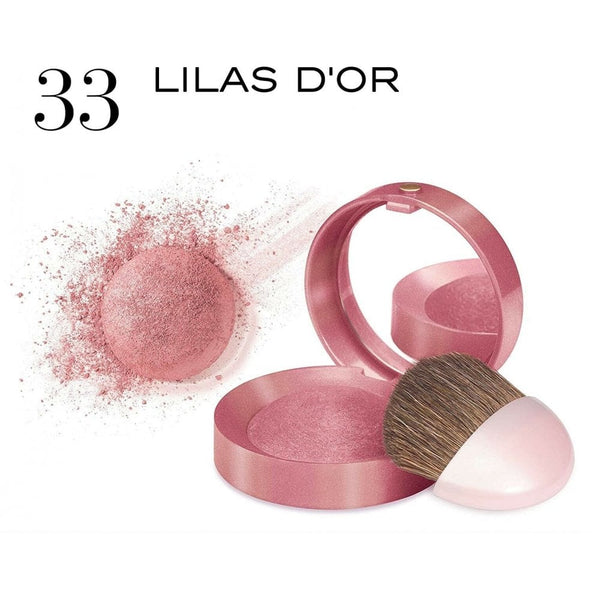 Bourjois Bourjois Little Round Pot Blush With Mirror And Brush - 33 Lilas Dor - Health & Beauty > Personal Care > Cosmetics > Makeup > Face Makeup > Blushes & Bronzers EYESHADOW