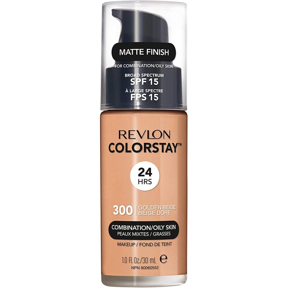 Revlon Revlon Colorstay Combination/Oily Skin Foundation 30ml - 300 Golden Beige - Health & Beauty > Personal Care > Cosmetics > Makeup > Face Makeup > Foundations & Concealers Cosmetics