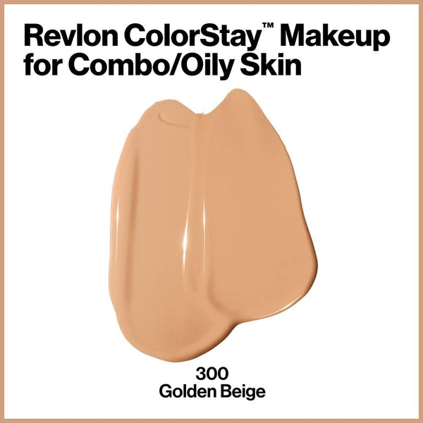 Revlon Revlon Colorstay Combination/Oily Skin Foundation 30ml - 300 Golden Beige - Health & Beauty > Personal Care > Cosmetics > Makeup > Face Makeup > Foundations & Concealers Cosmetics