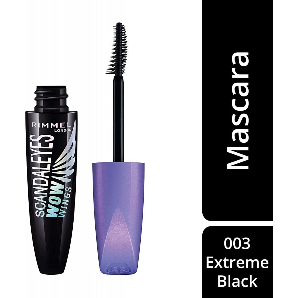 Rimmel Rimmel Scandaleyes Wow Wings Mascara 12ml - 003 Extreme Black - Health & Beauty > Personal Care > Cosmetics > Makeup > Eye Makeup > Mascaras Mascara