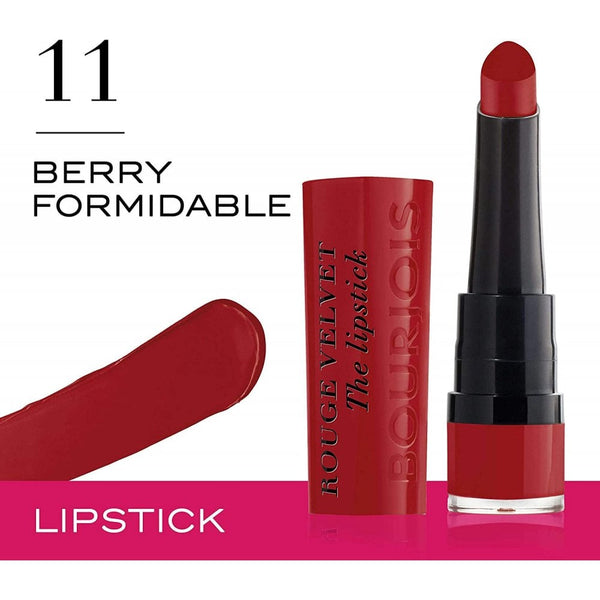 Bourjois Bourjois Rouge Velvet The Lipstick 2.4G - 11 Berry Formidable - Health & Beauty > Personal Care > Cosmetics > Makeup > Lip Makeup > Lipsticks Lipstick