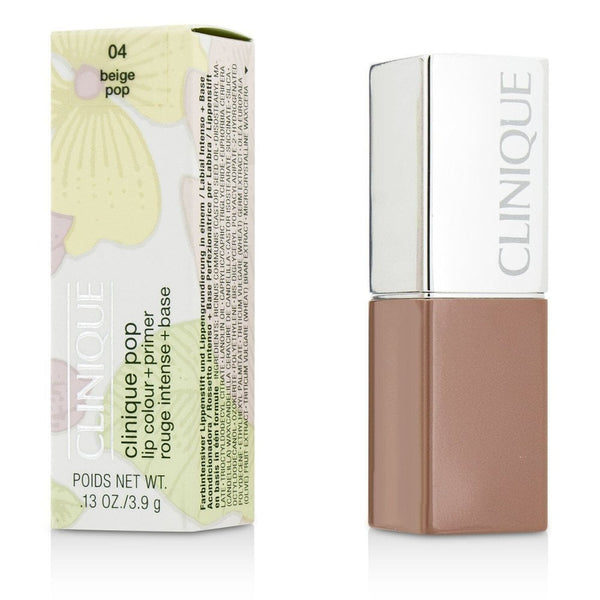 Clinique Clinique Pop Lip Colour Lipstick - And Primer 3.9G - 04 Beige Pop - Health & Beauty > Personal Care > Cosmetics > Makeup > Lip Makeup > Lipsticks Cosmetics