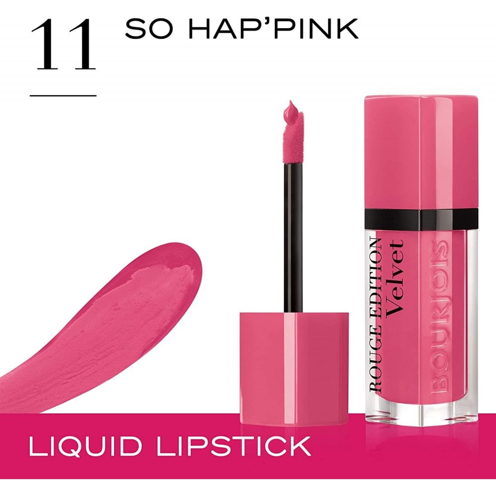 Bourjois Lip Rouge Edition Velvet Lipstick - 7.7ml - 11 So Hap'Pink