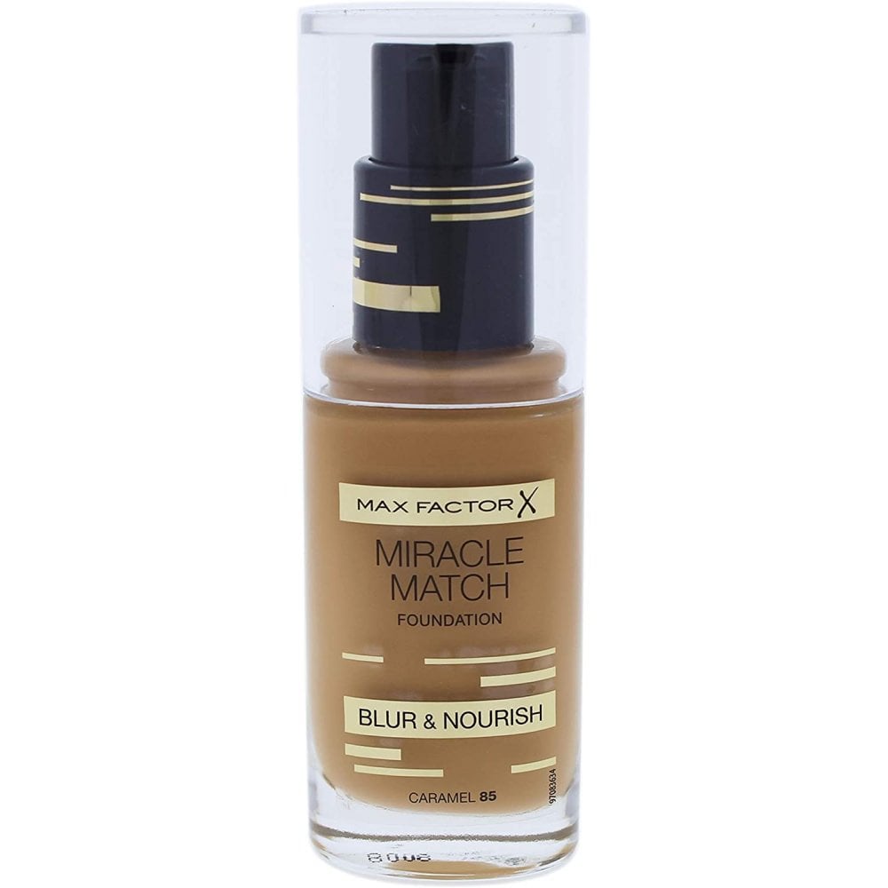 MAX FACTOR Max Factor Miracle Match Foundation Blur & Nourish - 85 Caramel -