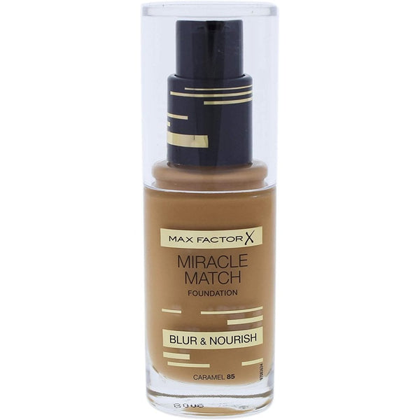 MAX FACTOR Max Factor Miracle Match Foundation Blur & Nourish - 85 Caramel -