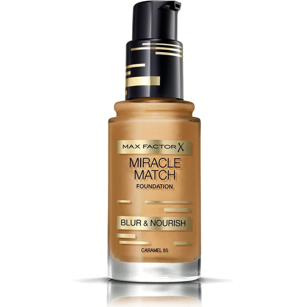 MAX FACTOR Max Factor Miracle Match Foundation Blur & Nourish - 85 Caramel -