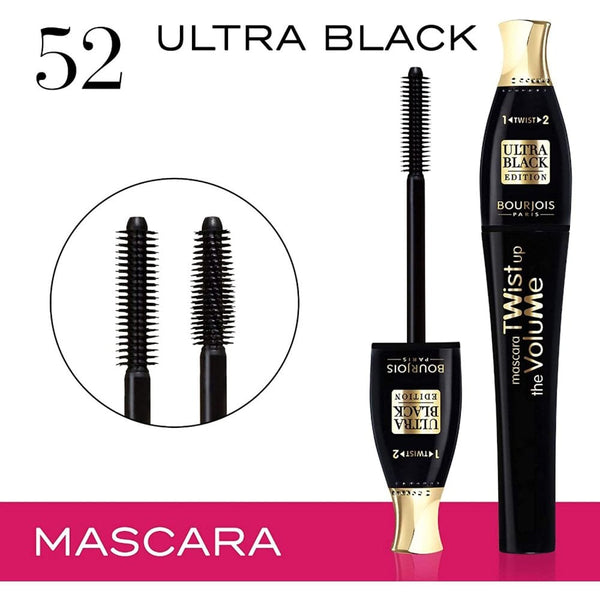 Bourjois Bourjois Twist Up The Volume Transformable Brush Mascara - 52 Ultra Black -
