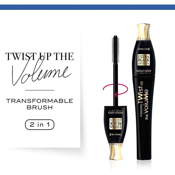 Bourjois Bourjois Twist Up The Volume Transformable Brush Mascara - 52 Ultra Black -