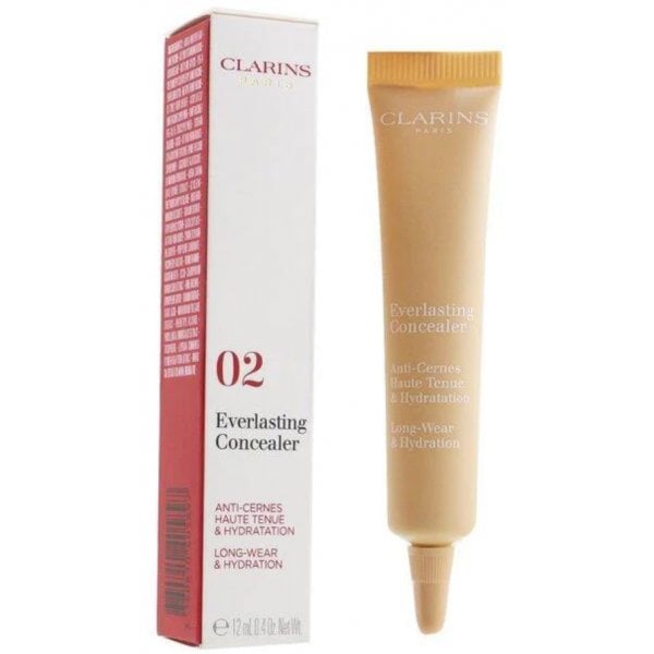Clarins Clarins Everlasting Concealer 12ml - 02 Light Medium - Health & Beauty > Personal Care > Cosmetics > Makeup > Face Makeup > Foundations & Concealers CONCEALER