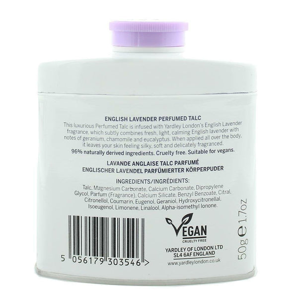 Yardley Yardley English Lavender Talcum Powder 50G - Health & Beauty > Personal Care > Cosmetics Powder