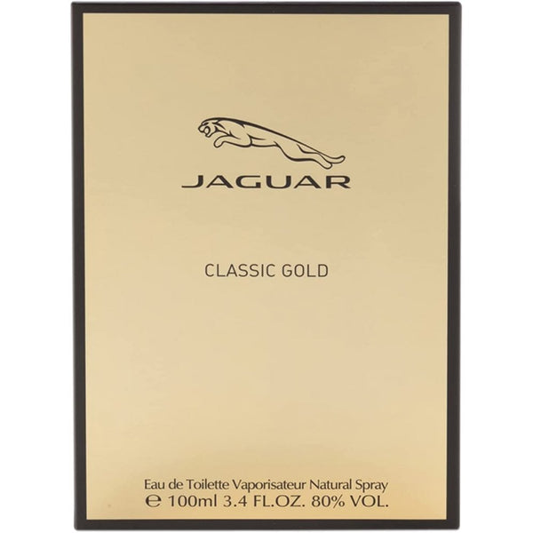 Jaguar Jaguar Classic Gold 100ml EDT Spray - Health & Beauty > Personal Care > Cosmetics > Perfumes & Colognes > Eaux De Toilette EDT