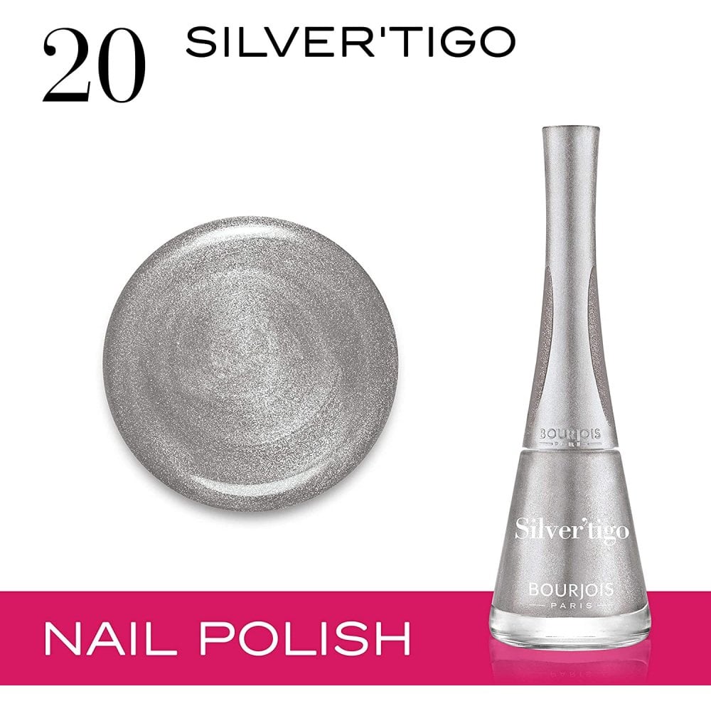 Bourjois Bourjois 1 Seconde Nail Polish - 020 Silver'Tigo -